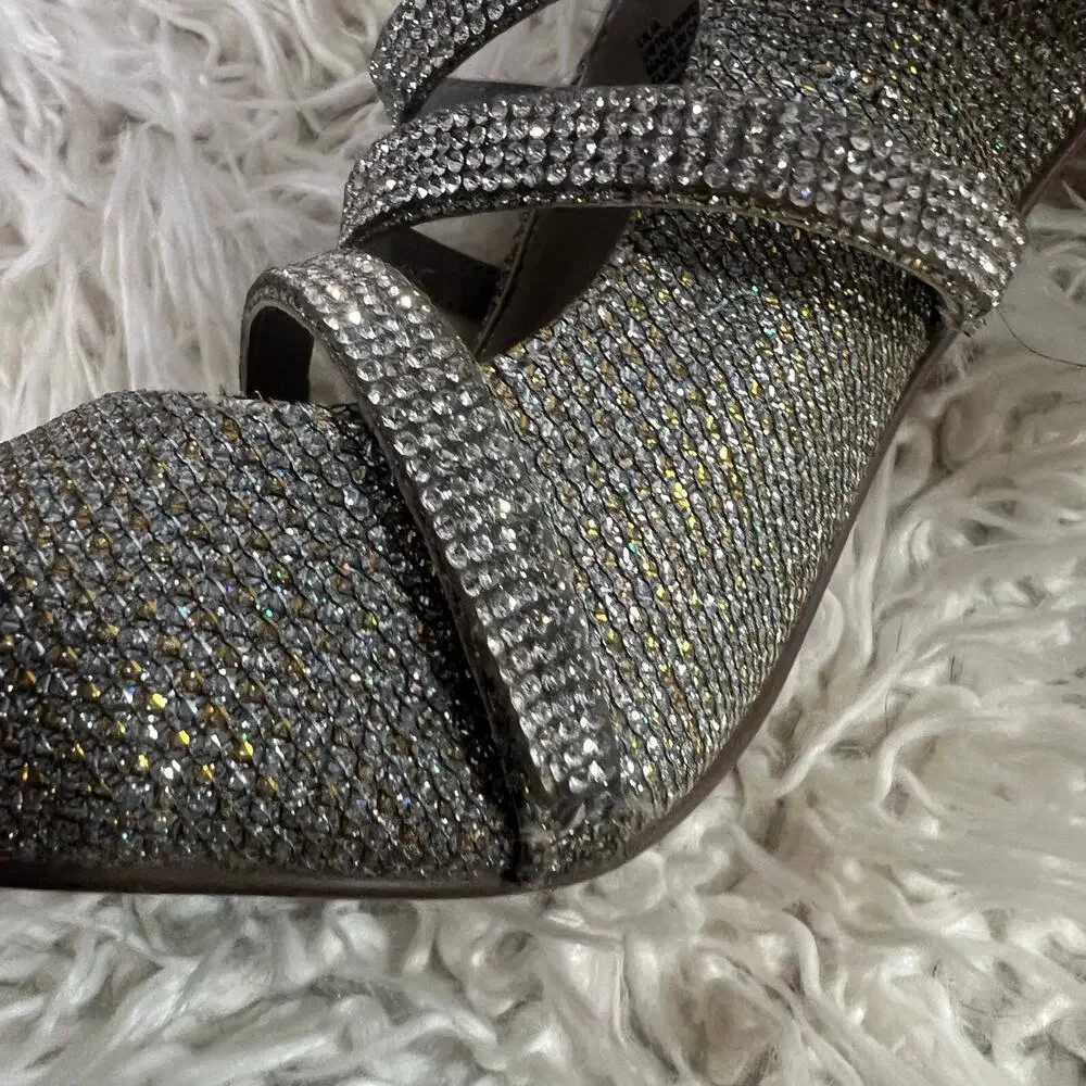 Just Fab Rhinestone Heels - Picture 8 of 12